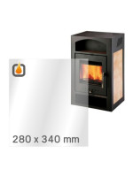 Kaminglas für HAAS SOHN ADRIA MINI II – Ersatzglas