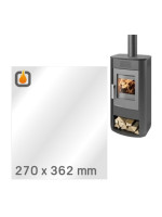 Kaminglas für HAAS SOHN SALERNO II – Ersatzglas