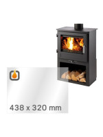 Kaminglas für HAAS SOHN SKARNES – Ersatzglas