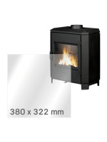 Kaminglas für INVICTA CAROLO 7 kW – Ersatzglas