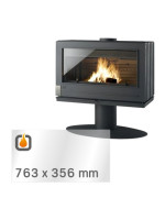 Kaminglas für INVICTA NELSON – Ersatzglas