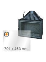 Kaminglas für INVICTA FOYER 800 GRANDE VISION – Ersatzglas