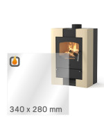 Kaminglas für HS Flamingo ESPO I – Ersatzglas