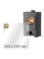 Kaminglas für HS Flamingo ESPO III – Ersatzglas