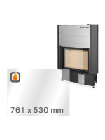 Kaminglas für IMPRESSION 2g L 80.60.01 – Ersatzglas