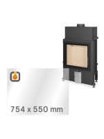 Kaminglas für IMPRESSION 2g 80.60.01 – Ersatzglas