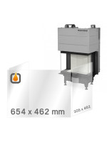 Kaminglas für HEAT C 3G L 65.52.31.24 – Ersatzglas