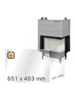 Kaminglas für HEAT R/L 3G L 65.51.40.24 – Ersatzglas