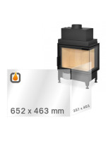 Kaminglas für HEAT R/L 2G S 65.51.40.21 – Ersatzglas