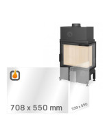 Kaminglas für IMPRESSION R/L 2g S 71.60.34.21 – Ersatzglas