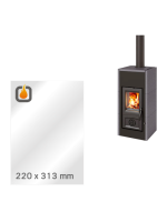Kaminglas für LA NORDICA ASIA – Ersatzglas