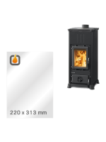 Kaminglas für LA NORDICA EMILIANA – Ersatzglas