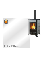 Kaminglas für LA NORDICA ROSELLA R1 – Ersatzglas