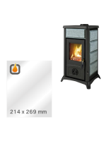 Kaminglas für LA NORDICA GEMMA – Ersatzglas