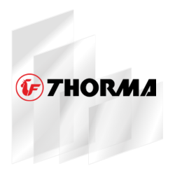 Ersatzglas für Kaminofen THORMA